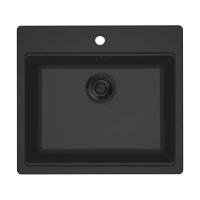 Reginox Einbaubecken Florence 50 nero black