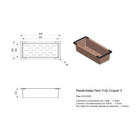 Reginox Restebecken New York copper II