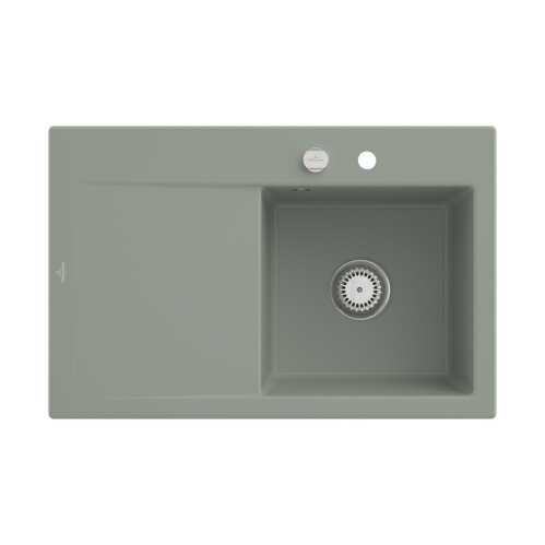 Villeroy & Boch Einbauspüle Subway Style 45 Morning Green Exzenterbetätigung