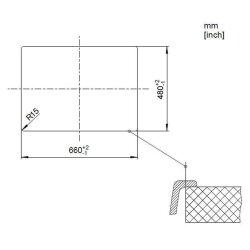 BLANCO Einbauspüle METRA 45 S Compact felsgrau -B-Ware-