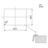 BLANCO Einbauspüle METRA 45 S Compact felsgrau -B-Ware-