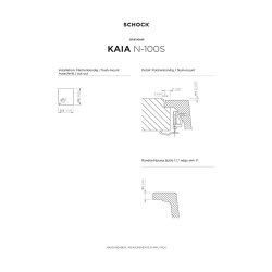 SCHOCK Unterbaubecken Cristadur KAIA N-100S U