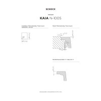 SCHOCK Unterbaubecken Cristadur KAIA N-100S U