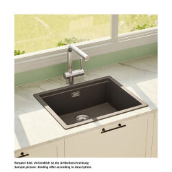 SCHOCK Unterbaubecken Cristadur KAIA N-100 U
