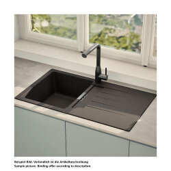 SCHOCK Unterbaubecken Cristadur KAIA N-100 U
