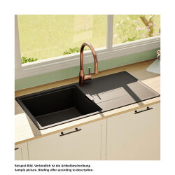 SCHOCK Unterbaubecken Cristadur KAIA N-100 U