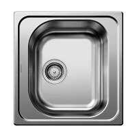 BLANCO Einbaubecken TIPO 45 Edelstahl Naturfinish