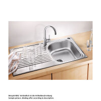 BLANCO Einbauspüle TIPO 45S Edelstahl Naturfinish