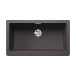 BLANCO Einbaubecken VINTERA XL 9-UF InFino Silgranit Felsgrau
