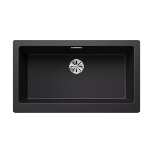 BLANCO Einbaubecken VINTERA XL 9-UF InFino Silgranit Schwarz