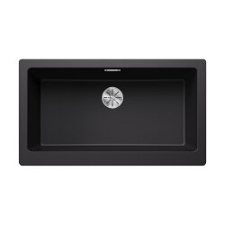 BLANCO Einbaubecken VINTERA XL 9-UF InFino Silgranit Schwarz