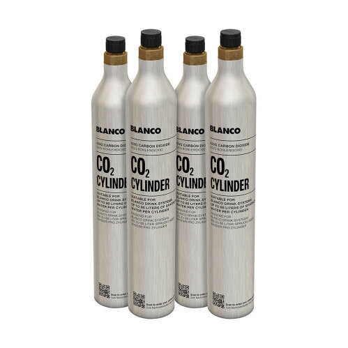 BLANCO Starterkit CO2-Zylinder 4er Set
