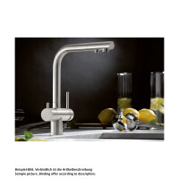 BLANCO Küchenarmatur FONTAS II FILT Hochdruck Satin Platinum