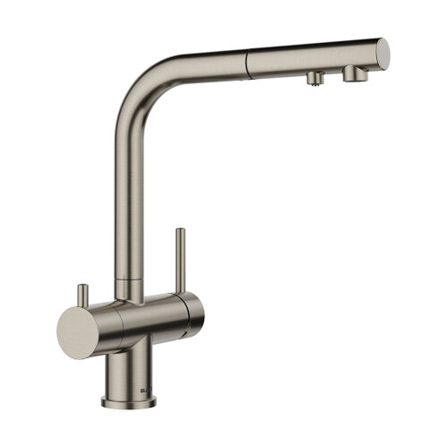 BLANCO Küchenarmatur FONTAS-S II FILT Hochdruck Satin Platinum