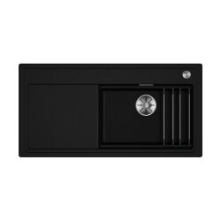 BLANCO Einbauspüle ETAGON XL 6S InFino Silgranit Schwarz