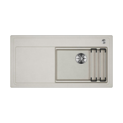 BLANCO Einbauspüle ETAGON XL 6S InFino Silgranit Softweiß