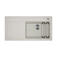 BLANCO Einbauspüle ETAGON XL 6S InFino Silgranit Softweiß