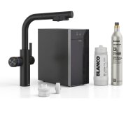 BLANCO Set Küchenarmatur CHOICE ICONA-L Auslauf + Kühl- und Karbonisierungseinheit Choice.All