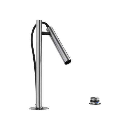 BLANCO Set Küchenarmatur CHOICE LUNEOO-S Hochdruck Edelstahl gebürstet + Kühl- und Karbonisierungseinheit Choice.All