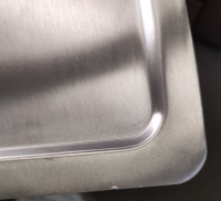 Oulin Einbauspüle OL0325 Vejle 340/180 BK1 BA (1000 x 506) 1 1/2 Becken rechts, Exzenterbetätigung -B-Ware-