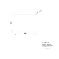Reginox Einbaubecken Vero 50x40 flächenbündig einbaubar Edelstahl