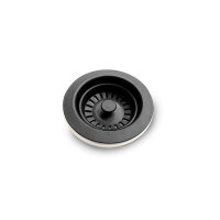 Systemceram Siebkorbventil Kunststoff Nylon black mit Excenterbetätigung