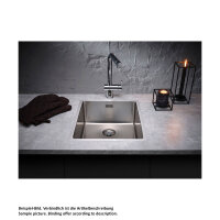 Reginox Einbaubecken New York 34X40 Edelstahl mit Handbetätigung -NEUWERTIG-