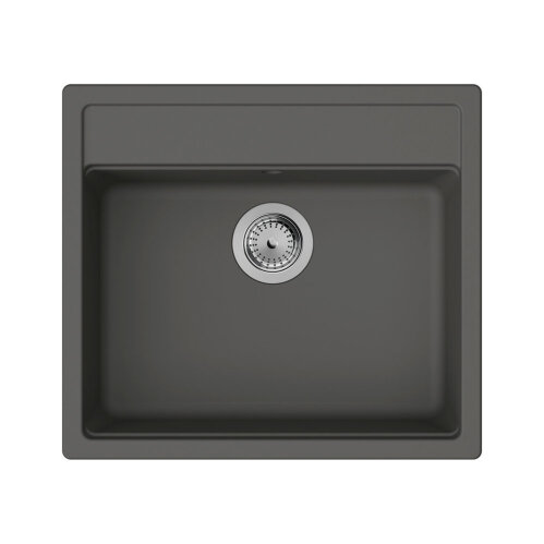 hansgrohe Einbaubecken S520-F510 Exzenterbedienung N-100 steingrau