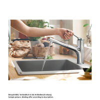 hansgrohe Küchenarmatur 150 Zesis M33 Metall Ausziehbrause Pro