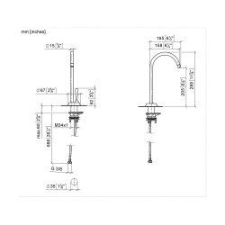 Dornbracht VAIA COLD WATER DISPENSER I  Gefiltertes Wasser