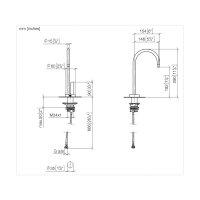 Dornbracht TARA ULTRA COLD WATER DISPENSER I  Gefiltertes Wasser