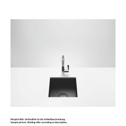 Dornbracht Unterbaubecken 38400002 Schwarz matt (71)