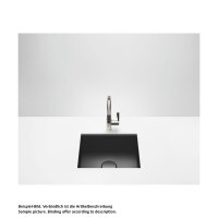 Dornbracht Unterbaubecken 38500002 Schwarz matt (71)