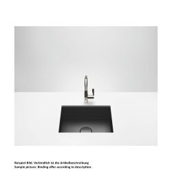 Dornbracht Unterbaubecken 38550002 Schwarz matt (71)