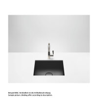 Dornbracht Unterbaubecken 38550002 Schwarz matt (71)