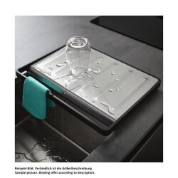 hansgrohe Mobile Abtropffläche F17 | Edelstahl -NEUWERTIG-