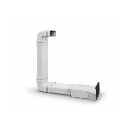Naber COMPAIR System Ø 150 Prime GREENflow Filterbox Set 1, Filterbox-Set, Schwarz