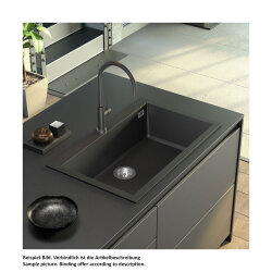 Naber Einbaubecken Vellano 570 Cin-Nagranit