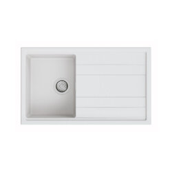 Naber Einbauspüle Fontea 860 Cin-Nagranit Bianco Howlite