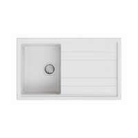 Naber Einbauspüle Fontea 860 Cin-Nagranit Bianco Howlite