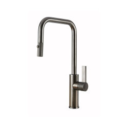 Naber LINEA Küchenarmatur Lunaris, Brushed Black-Nickel