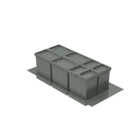 Wesco Pullboy Versa® 265 K/900-4, Abfallsammler für vorhandene Auszüge, Anthrazit, H 265 mm