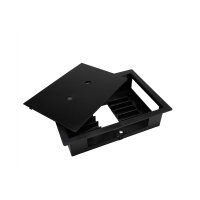 Naber Kabel- und Konverterbox, Schwarz