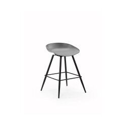 Naber Hocker Cup 2P, Gestell Schwarz matt