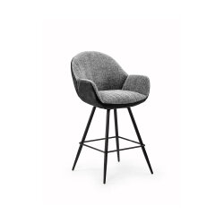 Naber Hocker Sitro 2AC, Gestell Schwarz matt