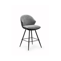 Naber Hocker Sitro 2C, Gestell Schwarz matt