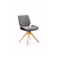 Naber Stuhl Artea 1C, Gestell Eiche, drehbar