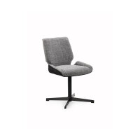 Naber Stuhl Artea 1C, Gestell Schwarz matt, drehbar, Wippfunktion