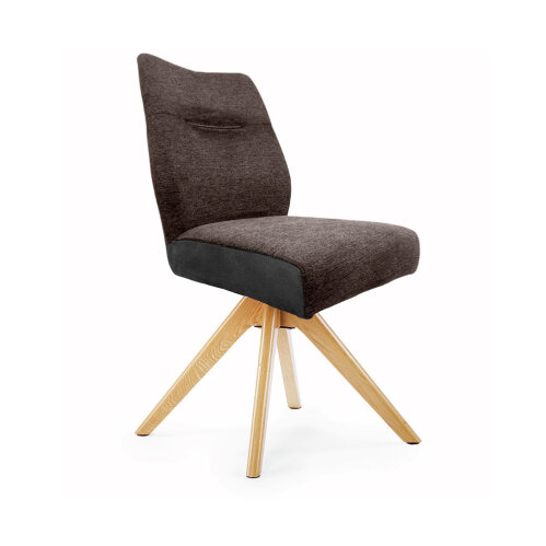 Naber Stuhl Famous 1S, Gestell Eiche, drehbar