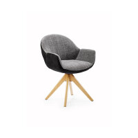 Naber Stuhl Sitro 1AC, Gestell Eiche, drehbar